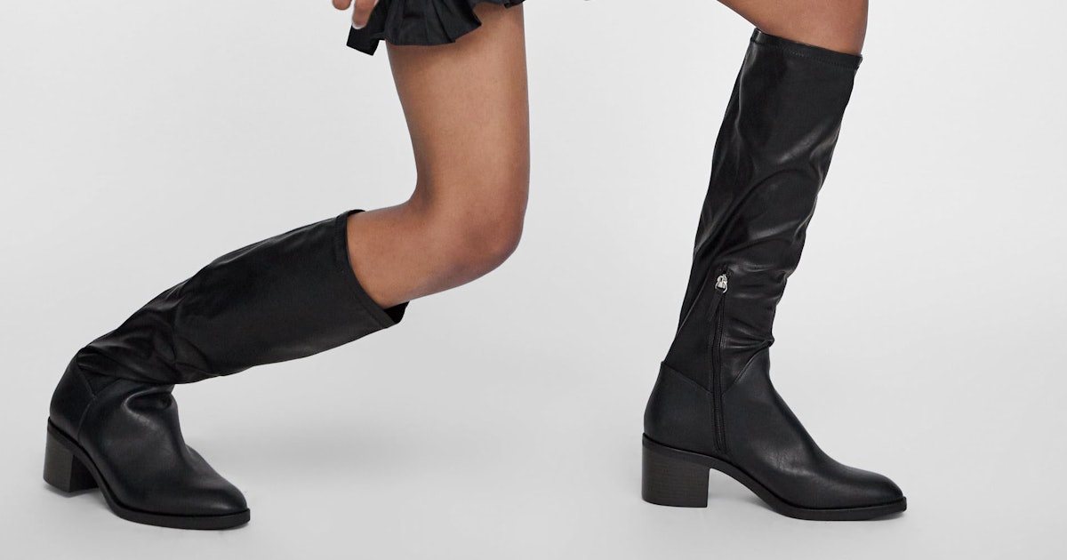 12 Boots Under $50 In Zara’s Sale, Including The Perfect Snakeskin Pair