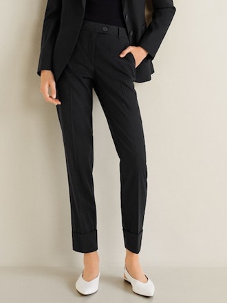 Straight Suit Trousers