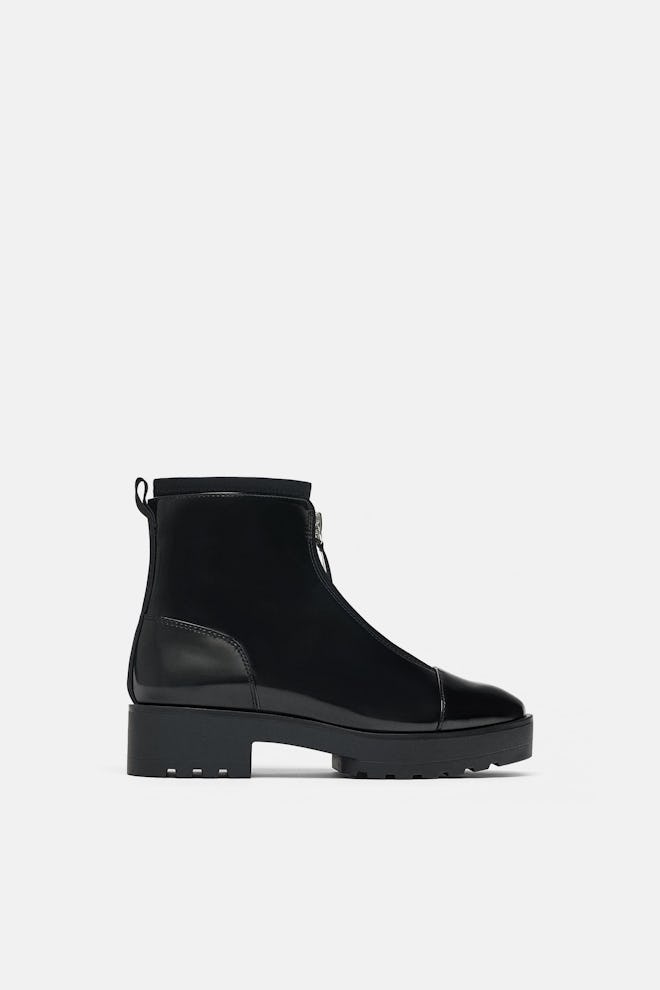 Zara Ankle Boots with Lug Soles