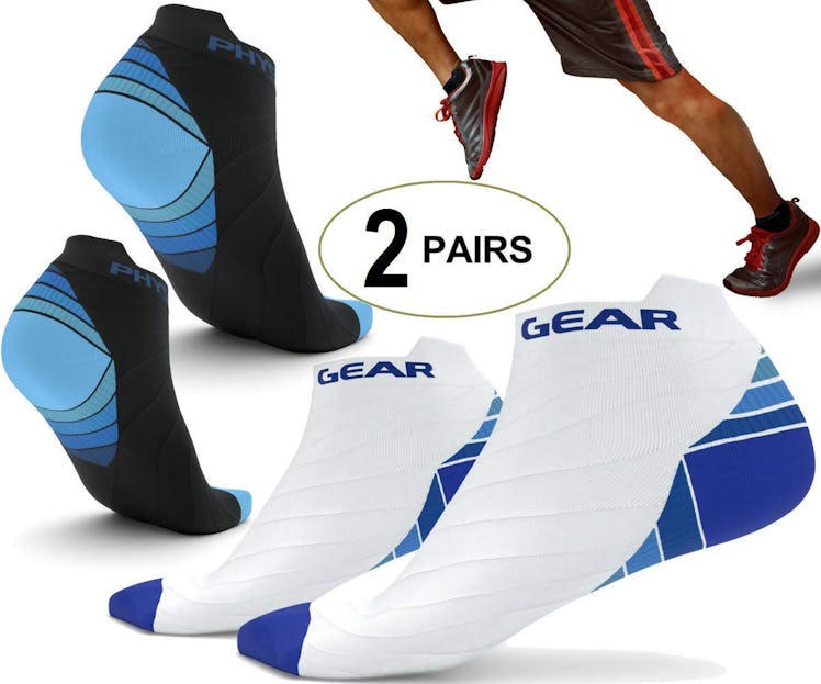 Physix Gear Sport Compression Socks (2 Pack)