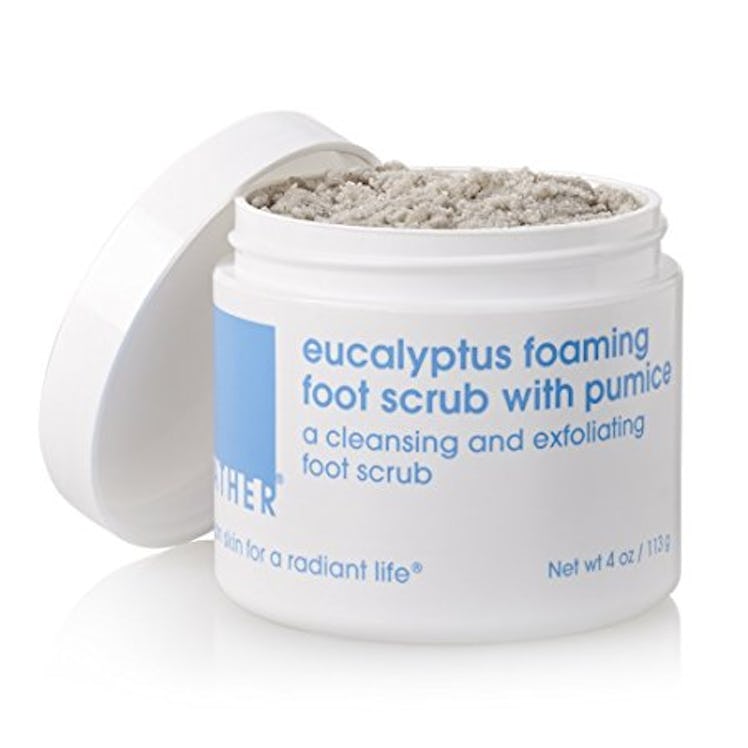 LATHER Eucalyptus Foaming Foot Scrub with Pumice