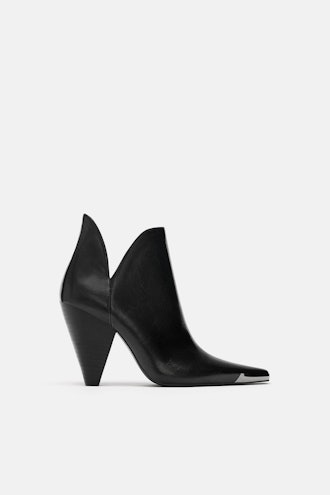 Zara Ankle Boots with Metal Plate