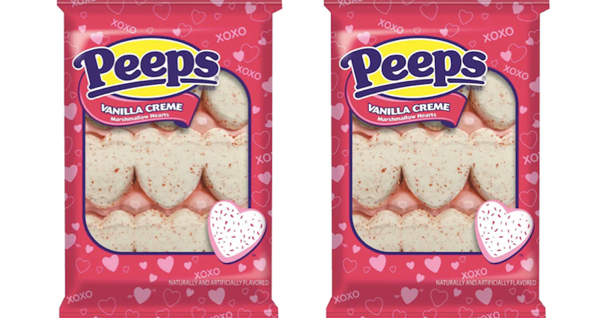 Target Peeps These Peeps Valentine's Day Vanilla Creme Hearts At Target Will Make ...