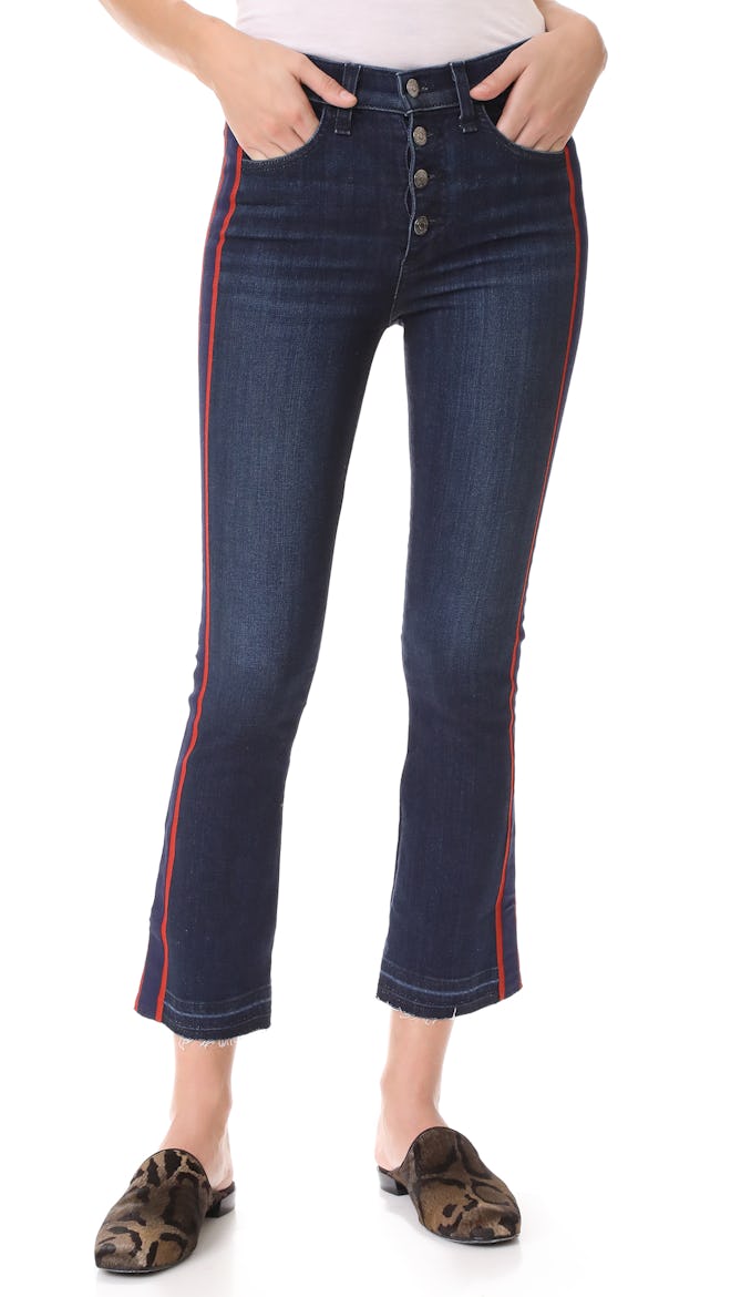 Jean Carolyn Jeans With Tux Stripe  