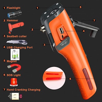LUXON Emergency Flashlight Multi-Tool