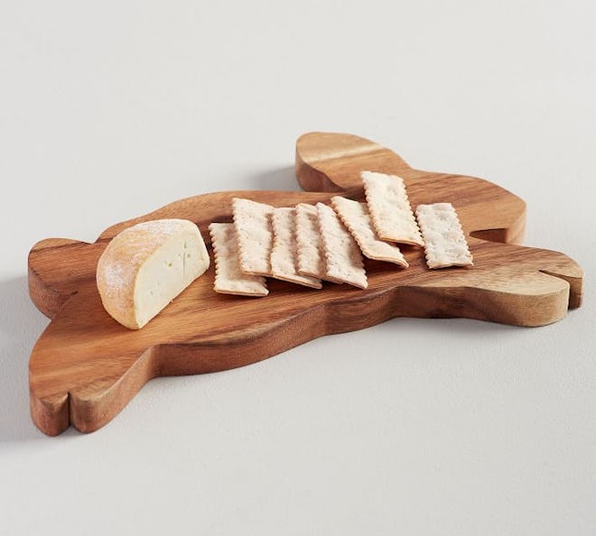 The Emily & Meritt Wood Bunny Cheese Board