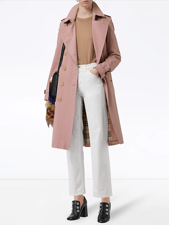 Tropical Gabardine Trench Coat