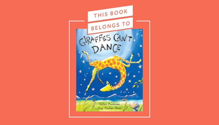 The cover of 'Giraffes Can't Dance' by Giles Andreae and Guy Parker-Rees