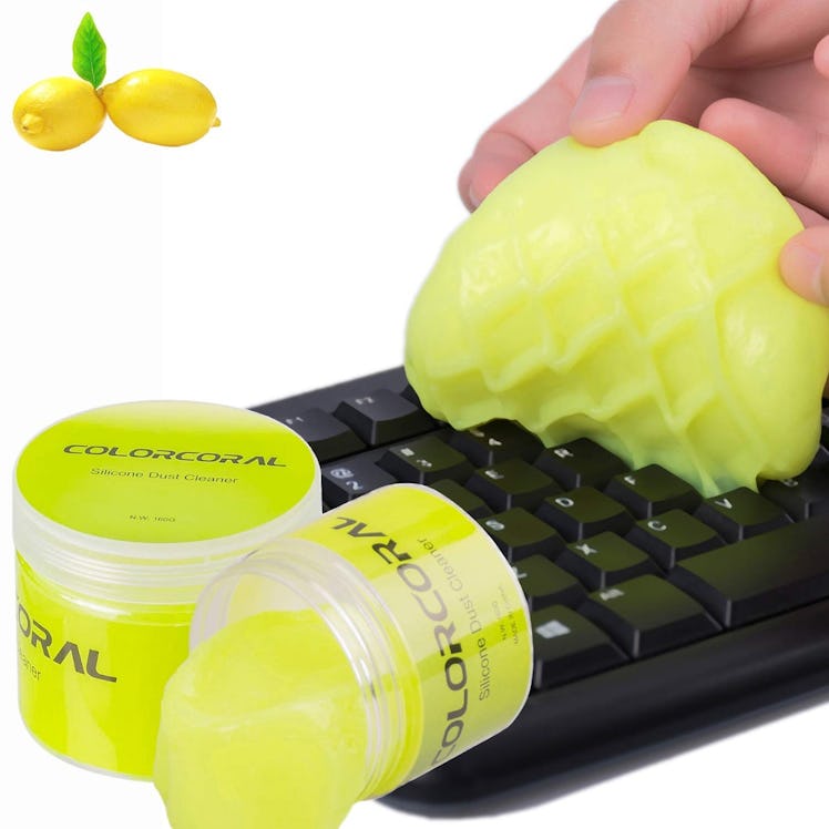 Color Coral Keyboard Cleaner