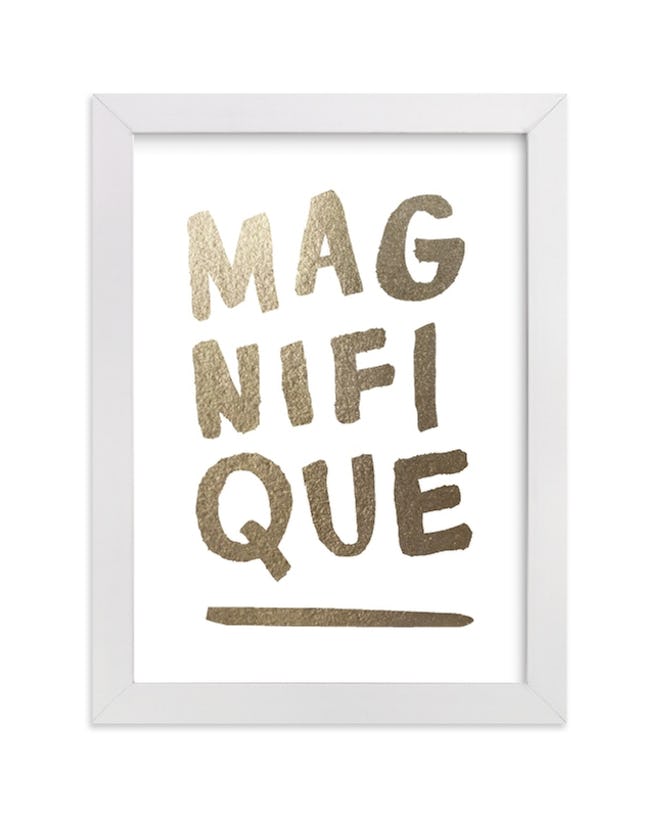 Marabou Design Magnifique Foil, 5" x 7", Classic Frame