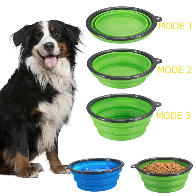 COMSUN Collapsible Dog Bowls