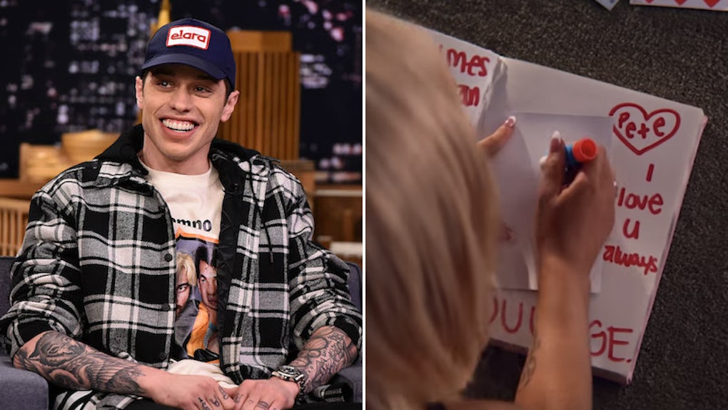 Pete Davidsons Reaction To Ariana Grandes Bde Joke In