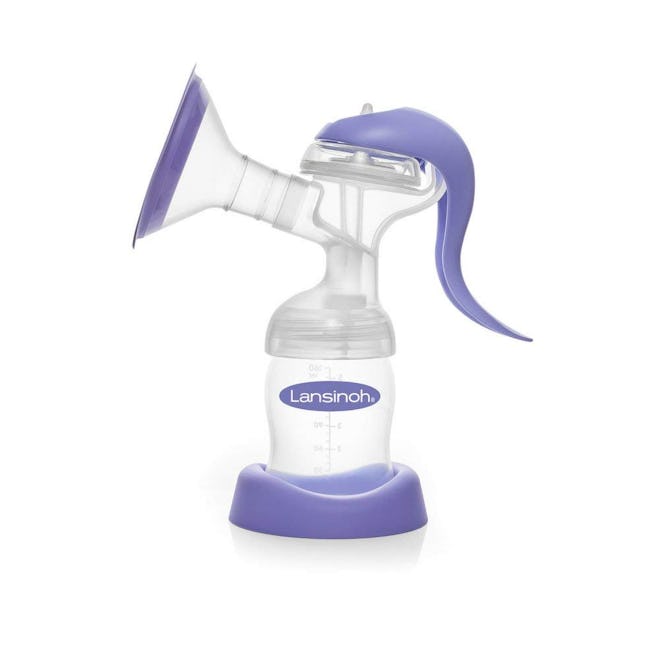 Manual Breast Pump with Stimulation and Expression Modes