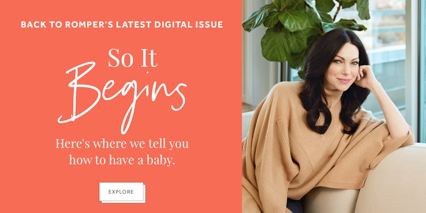 A banner to remind you to explore the back to romper's latest digital issue "so it begins"