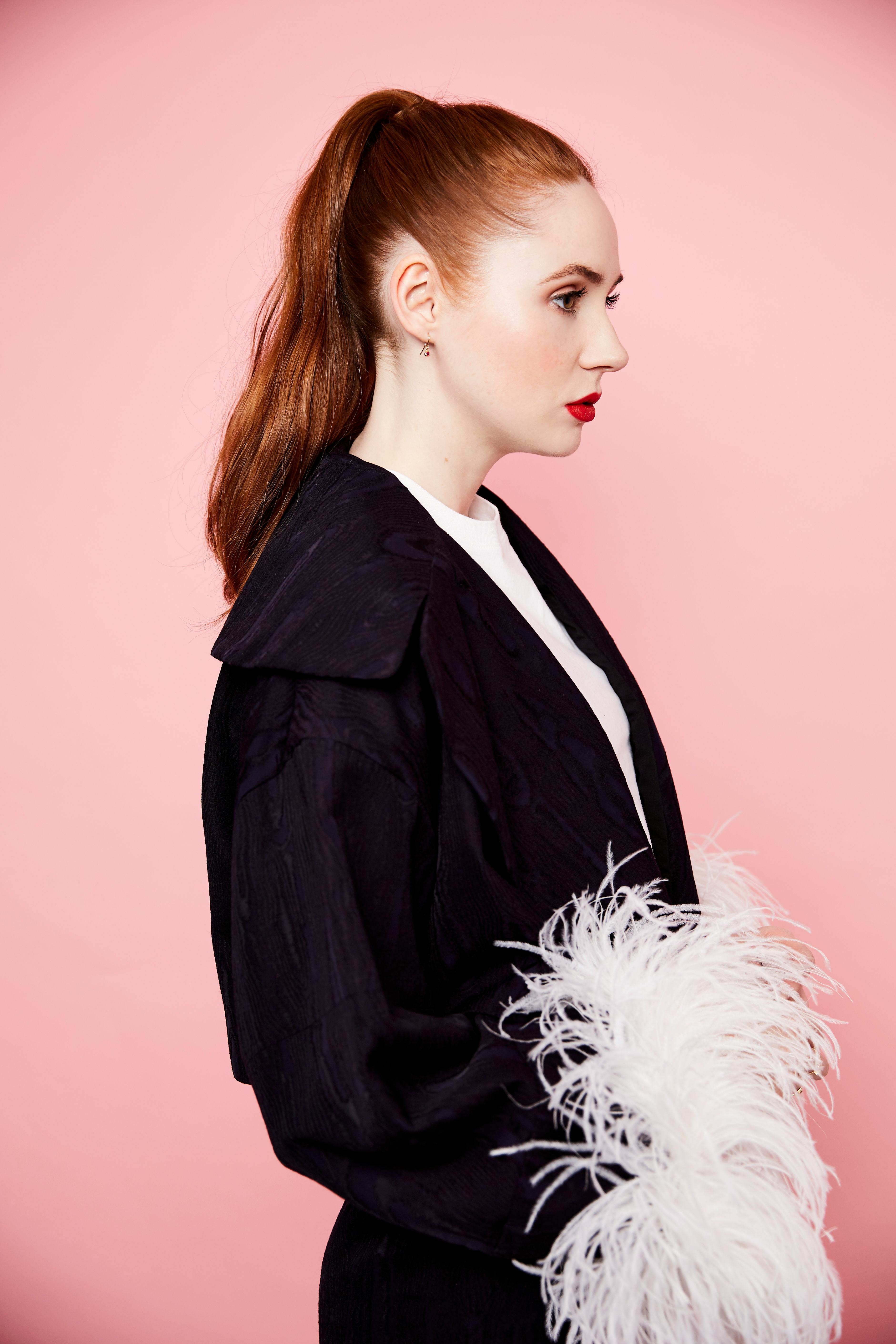 Outside the Tardis-Karen Gillan Sense China Magazine Photoshoot – The  Ultimate Guide to the fashion of Doctor Who, image size:3761x5642