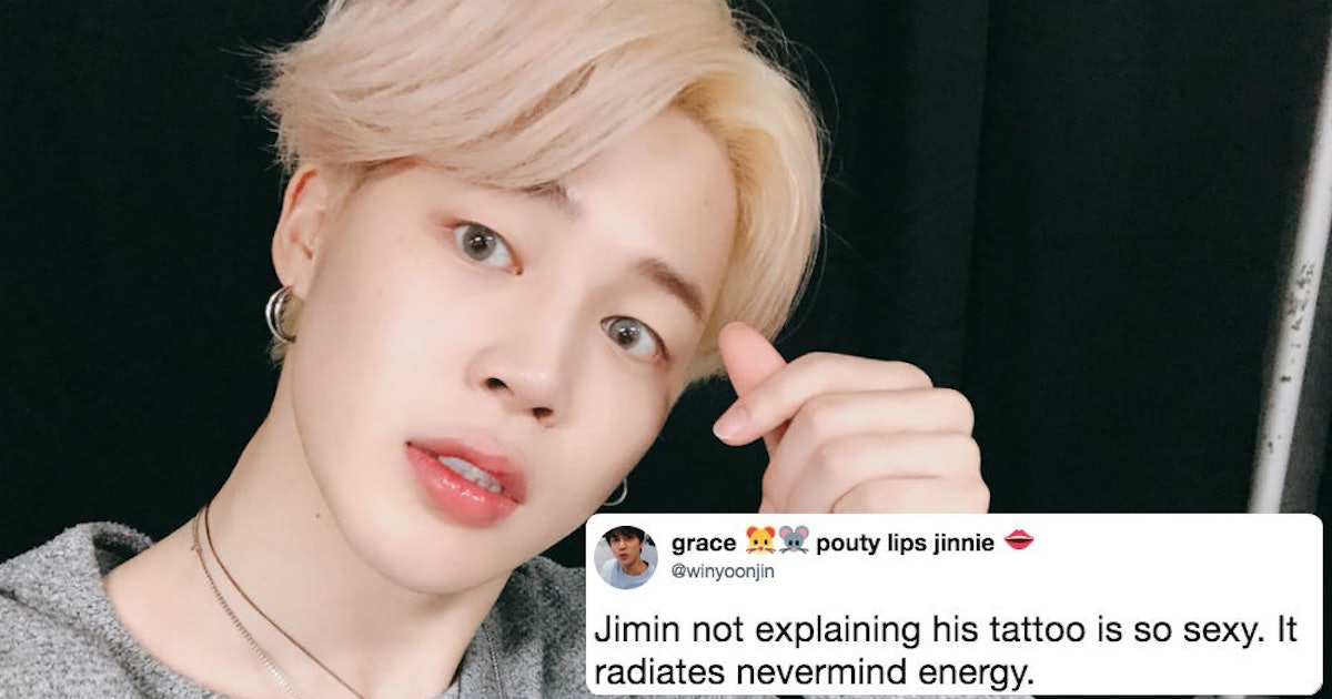 Is Jimin's "Nevermind" Tattoo Real? The BTS Star's Ink Has ARMY Mystified