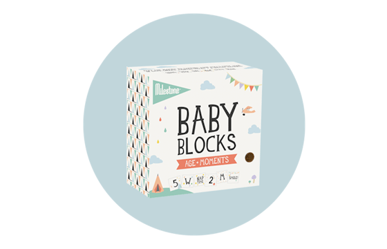Baby Age + Moments Blocks