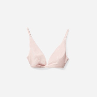 The Triangle Bralette - Pale Pink 