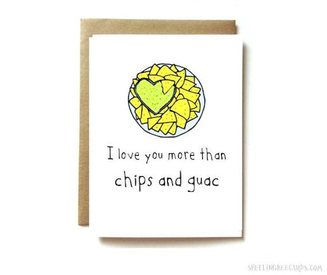 I Love You More Than Chips And Guac Card