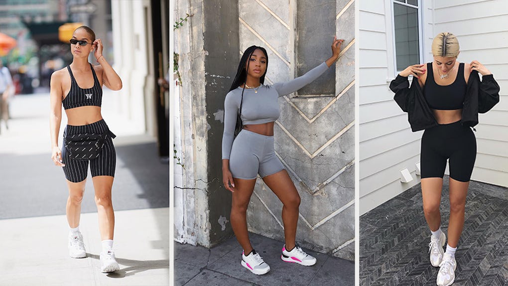 The Biker Shorts Trend Is Here To Stay For 2022 Celebs The Biker Shorts Trend Is Here To Stay For 2022 Celebs