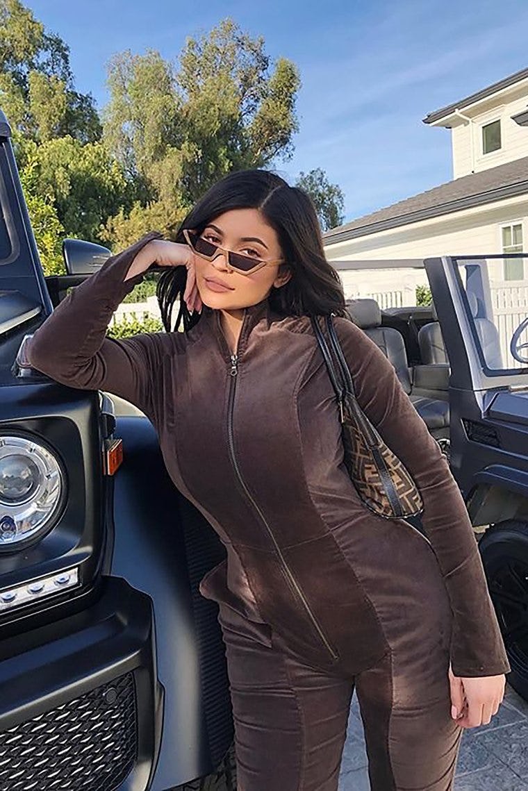 chocolate dream velvet jumpsuit