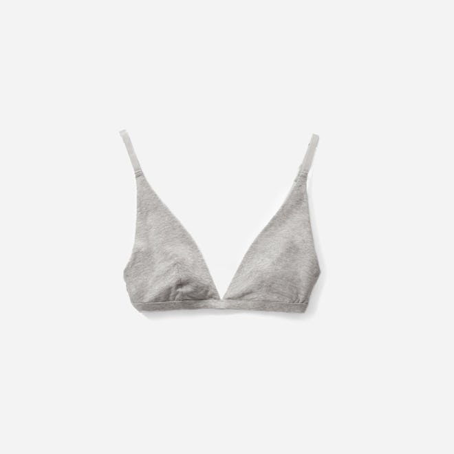The Triangle Bralette - Heather Grey 