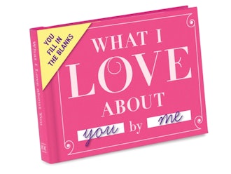 Knock Knock "What I Love About You" Fill-In Journal 