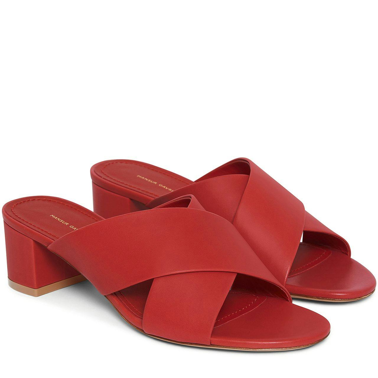 Mansur gavriel discount crossover sandals