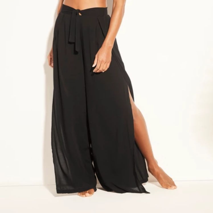 Tie Waist Beach Cover Up Pants