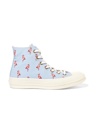 Chuck Taylor All Star 70 Embroidered Canvas High-Top Sneakers