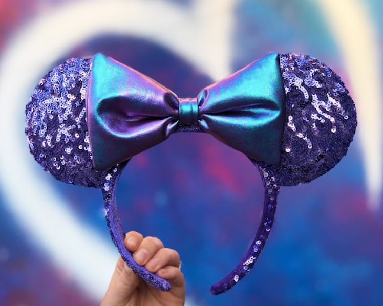 Disney s Purple Potion Headband Has Sparkly Minnie Mouse Ears Fit For A Princess