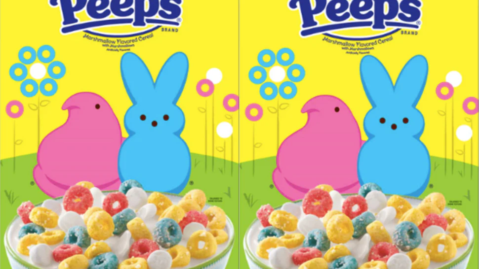 Target Peeps Peeps Cereal Just Hit Target & It Comes In Perfect Springtime Colors
