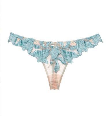 LILY EMBROIDERY HIPSTER THONG