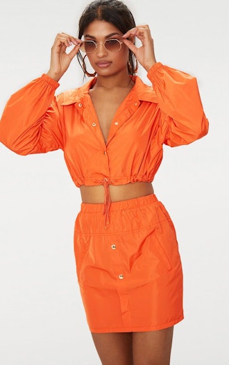 Orange Shell Suit