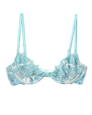 LILY EMBROIDERY PLUNGE DEMI BRA