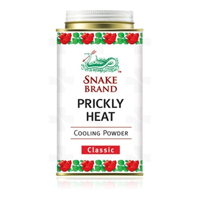 Snake Brand Prickly Heat Cooling Powder