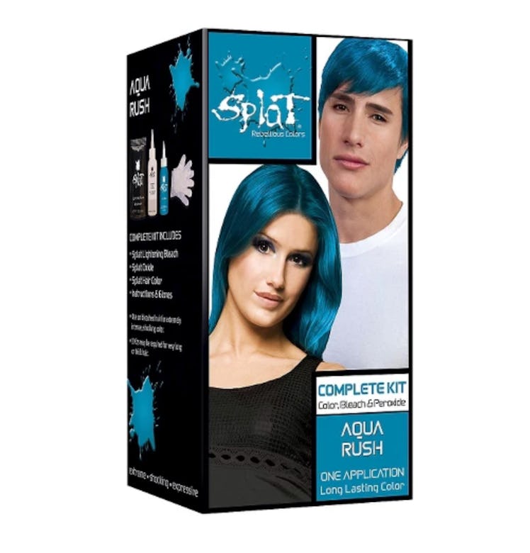 Splat Hair Bleach & Color Kit in "Aqua Rush"