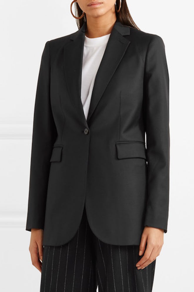 Laurent Wool-Twill Blazer