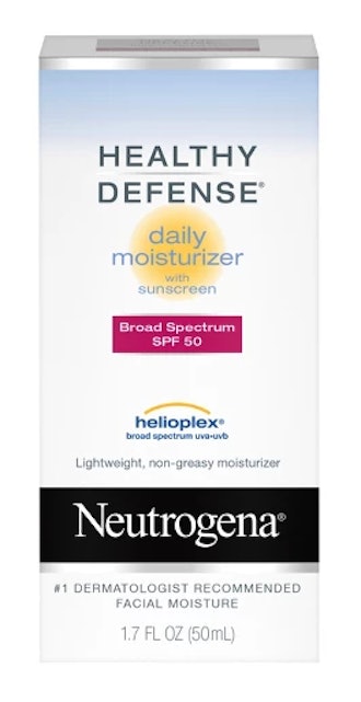 Unscented Neutrogena Healthy Defense Daily Moisturizer SPF 50 