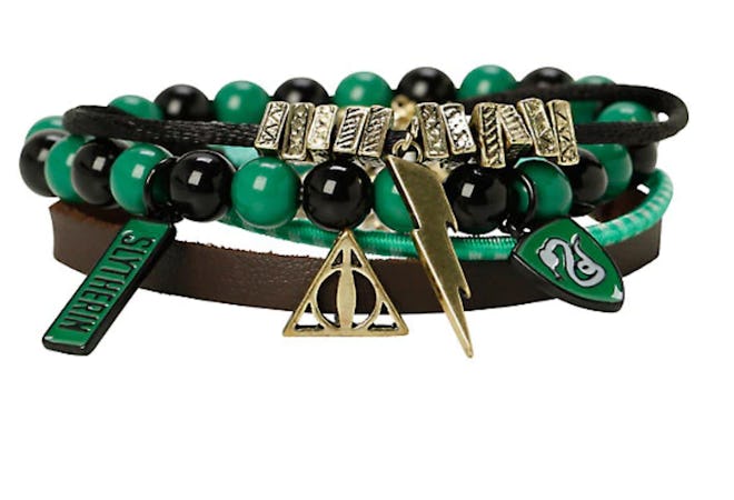 Harry Potter Slytherin Bracelet Four Pack
