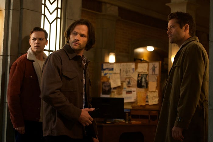 Jack, Sam, and Castiel from Supernatural