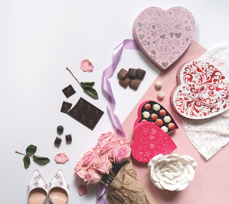 Glacier Confection Truffle Heart Boxes 