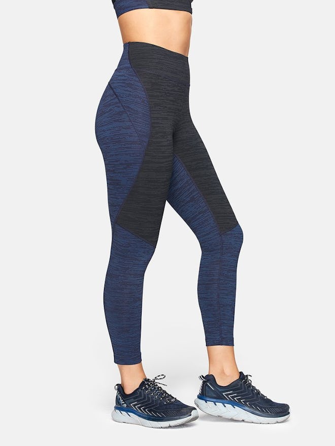 TechSweat 3/4 Two-Tone Leggings 