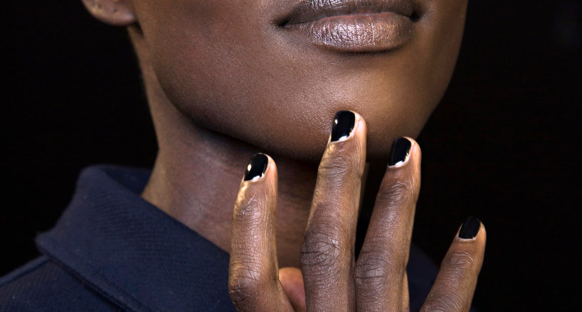 how to wear black nail polish to work — A Working Wardrobe