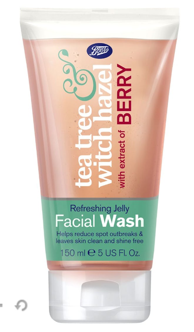 Boots Tea Tree & Witch Hazel Refreshing Jelly Facial Wash