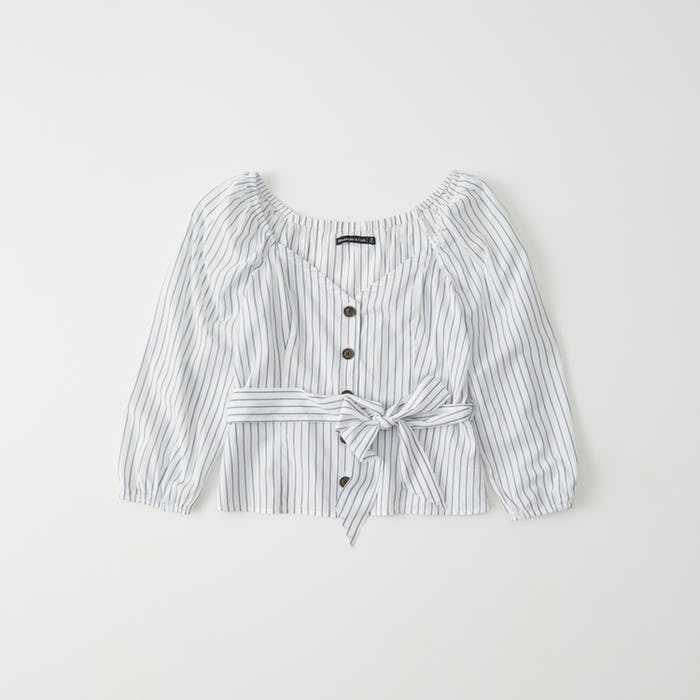 Tie-Front Blouse