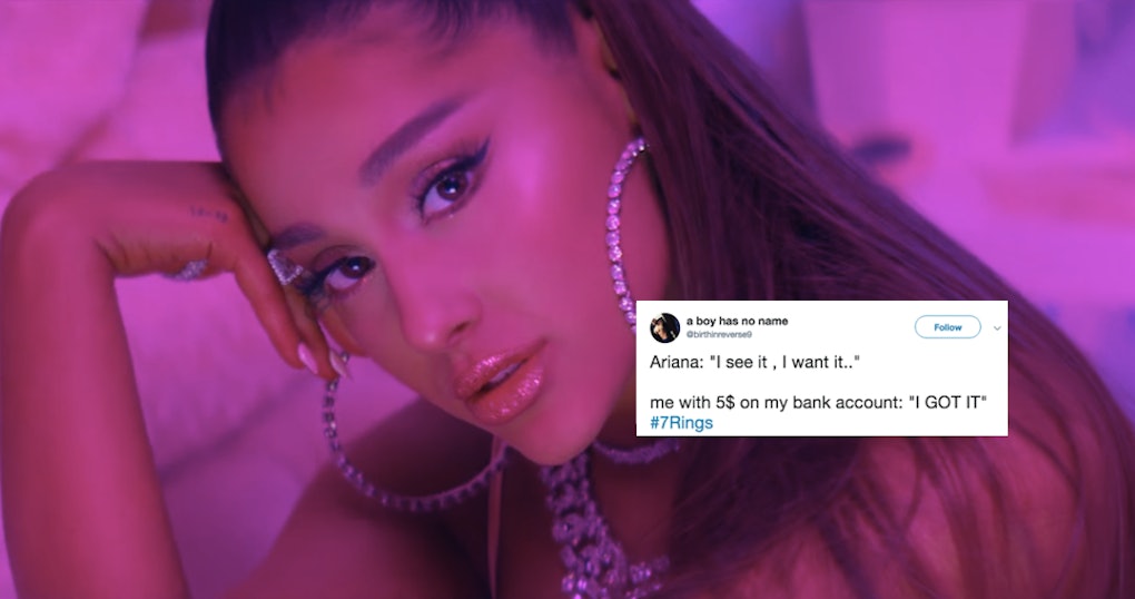 The Tweets About Ariana Grandes 7 Rings Video Are Bonding