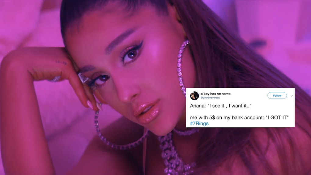 The Tweets About Ariana Grandes 7 Rings Video Are Bonding