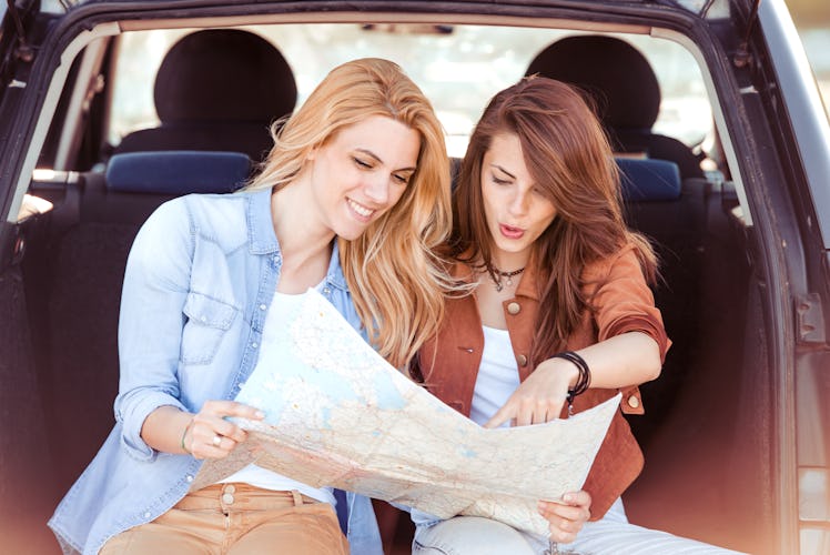 One of the best sister bonding activities is planning a road trip together.