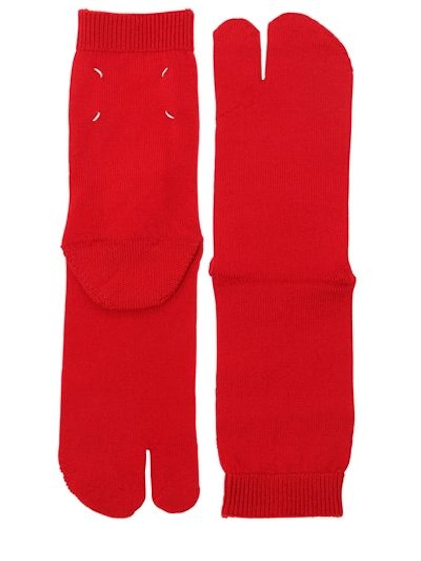 Maison Margiela Tabi Wool Knit Socks